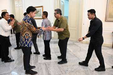 Momen Wapres Halal Bihalal dengan Pegawai Sekretariat Wapres