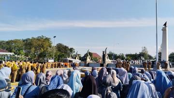Lebih dari 7000 ASN Mengikuti Apel Perdana Pasca Lebaran
