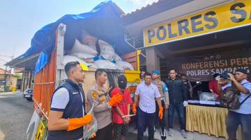 Polres Sampang Gagalkan Penyelundupan 9 Ton Pupuk Bersubsidi