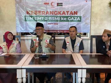 BSMI Kembali Kirim Relawan ke Gaza