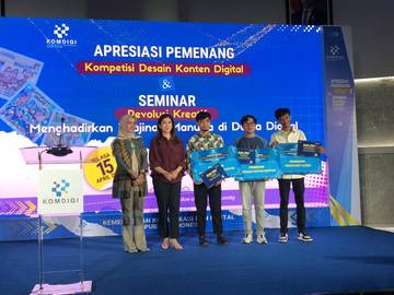 Kemkomdigi Berikan Penghargaan Desain Digital Karya Anak Indonesia 
