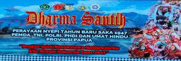 Dharma Santi Provinsi Papua tahun 2025