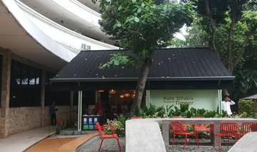 Cafe Difabis Pelataran Timoer di Kantor Walikota Jakarta Timur 
