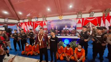 Pembacaan Deklarasi Anti Narkoba di Sampang