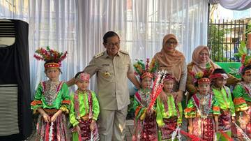 Gubernur Pramono Resmikan Taman Anak Sejahtera Arutala