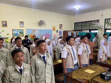 Puluhan Pelajar Jakarta Ikuti Kegiatan Sapa Prabu