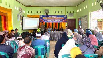 Desa Blang Beurandang Pilih Pengurus Koperasi Merah Putih