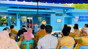 Bupati Aceh Jaya Resmikan Stasiun Relay RRI Meulaboh