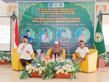Puluhan Peserta Antusias Mengikuti Pembekalan Pengelolaan Hewan Kurban