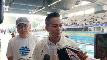 Anindya Lihat Potensi Atlet Muda di Kerjunas Aquatik