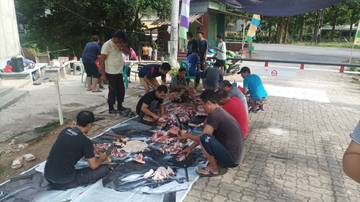 Kebersamaan Warga Persada Asri Dalam Momen Berkurban