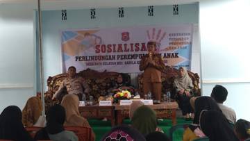 Pemdes Toto Selatan Sosialisasikan Perlindungan Perempuan dan Anak