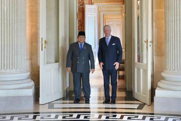 Presiden Prabowo Temui Raja Belgia, King Philippe