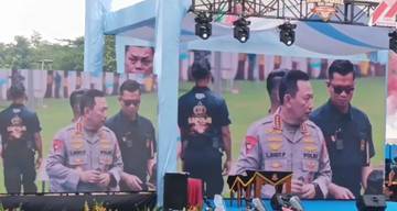 Kapolri Resmikan Lapangan Tembak Standar Internasional