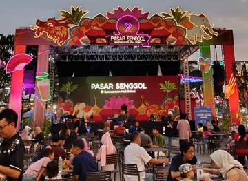 Retusan UMKM Ramaikan Festival Kuliner Bekasi Jabar