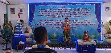 Pemerintah Kampung Tariang Baru Gelar Acara HUT Ke-133