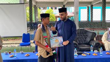 Ulama Palestina Syech Ahmad Safari Dakwah Di Meulaboh