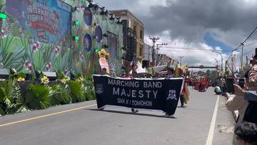 Majesty Marching Band SMANSA Tomohon Pukau TIFF 2025
