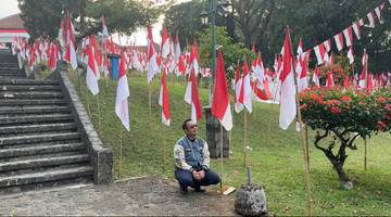 Ada 10.001 Bendera di Gedung Perundingan Linggarjati