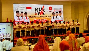 Pengurus DPW PKS DKI Tandatangani Pakta Integritas
