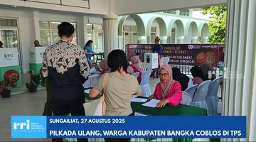Pilkada Ulang, Warga Kabupaten Bangka Coblos Di TPS