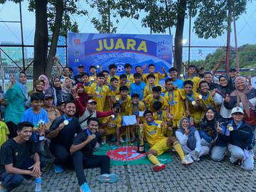 Citra Pratama Juara 1 RRI Cup U-16 2025
