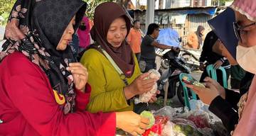 Gerakan Pangan Murah diserbu Warga