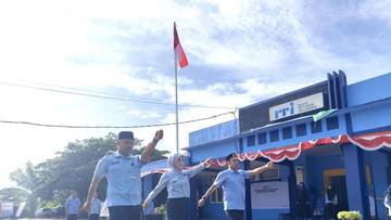 RRI Meulaboh Gelar Upacara Peringati HUT ke-80 RRI