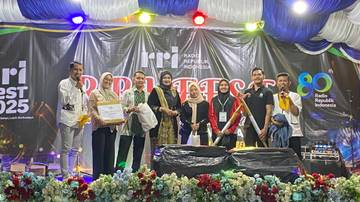Pembukaan RRI Fest 2025 RRI Meulaboh Meriah