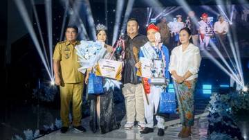 Puncak Pemilihan Putra Putri Literasi Sulut 2025 Meriah