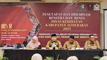 Dinkes Aceh Barat Tetapkan Renstra dan Renja 2025–2029