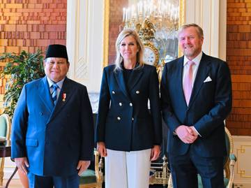 Presiden Prabowo Bertemu Raja dan Ratu Belanda