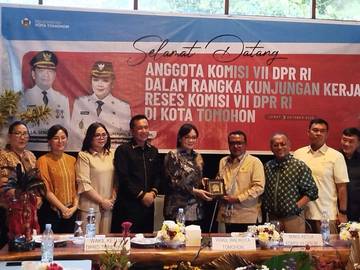Kunker Reses Komisi VII DPR RI di Tomohon