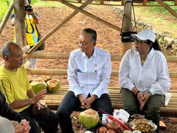 Kementrian PU Bangunkan Saluran Irigasi Petani Gunungkidul