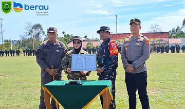 Bupati Berau Buka TMMD ke-126 di Labanan Makmur