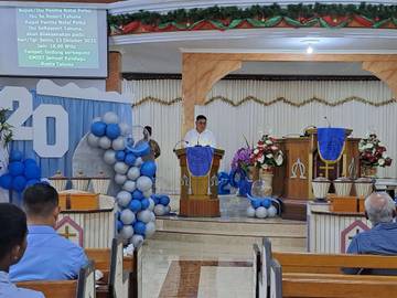 Pemda Sangihe Dukung Upaya Gereja Kembangkan Iman Jemaat