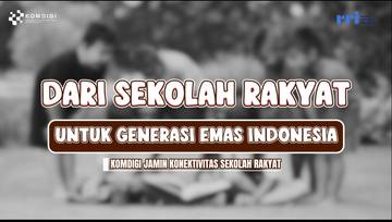 Dari Sekolah Rakyat untuk Generasi Emas Indonesia