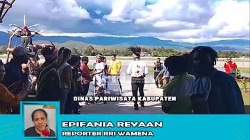 Dinas Pariwisata Jayawijaya Menyambut Kedatagan Putra-Putri Pariwisata