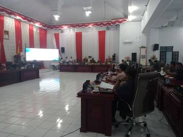 DPRD Sangihe RDP Bagian Ekonomi Soal Minyak Tanah