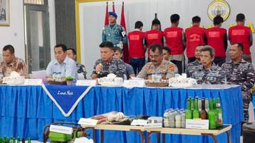 Komitmen Bersama LANAL Nias-Pemkab Nisel Cegah Illegal Fishing