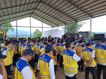 Kementerian PU Gelar Apel Siaga Bencana Nasional