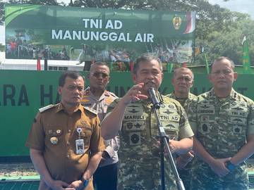 Kasad Resmikan Pompa Hidram Tahap Dua di Rawalo 