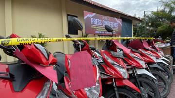 Satrekrim Polres Aceh Barat Ungkap 19 unit Curanmor 