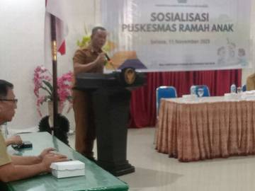 Pemda Sangihe Dorong Puskesmas Ramah Anak
