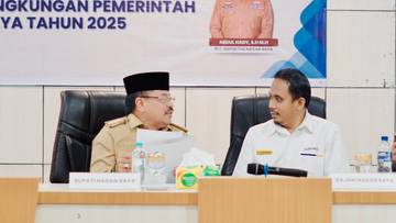 KPPN Meulaboh Dampingi Pencanangan Zona Integritas Nagan Raya