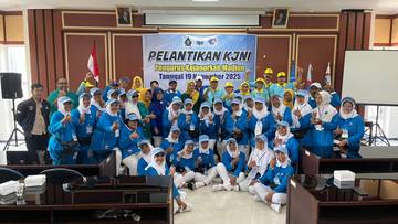 TP PKK Kab Madiun Antusias Sambut Olahraga 