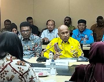 Bupati Markus Komitmen Dukung KDMP