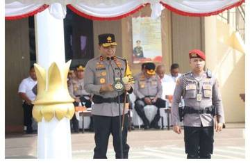 Kapolda Pimpin Apel Operasi Zebra Samrat 2025