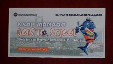 KSOP Manado Gencarkan Edukasi Keselamatan Pelayaran Pelajar
