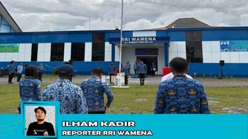 RRI Wamena Gelar Upacara Peringati Hari Kesaktian Pancasila